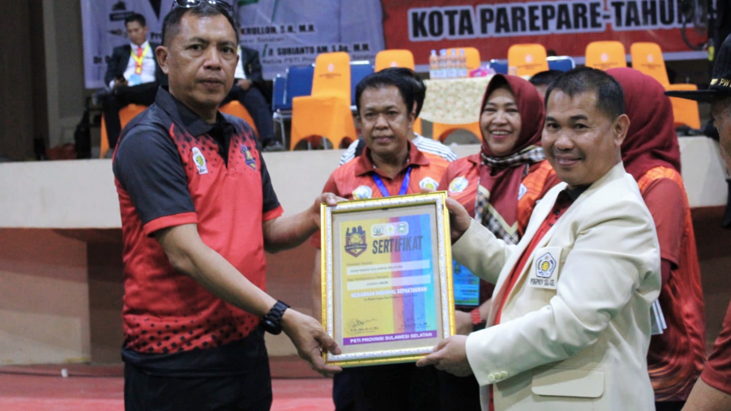 Kejurnas Sepak Takraw 2024 di Parepare Sukses Digelar