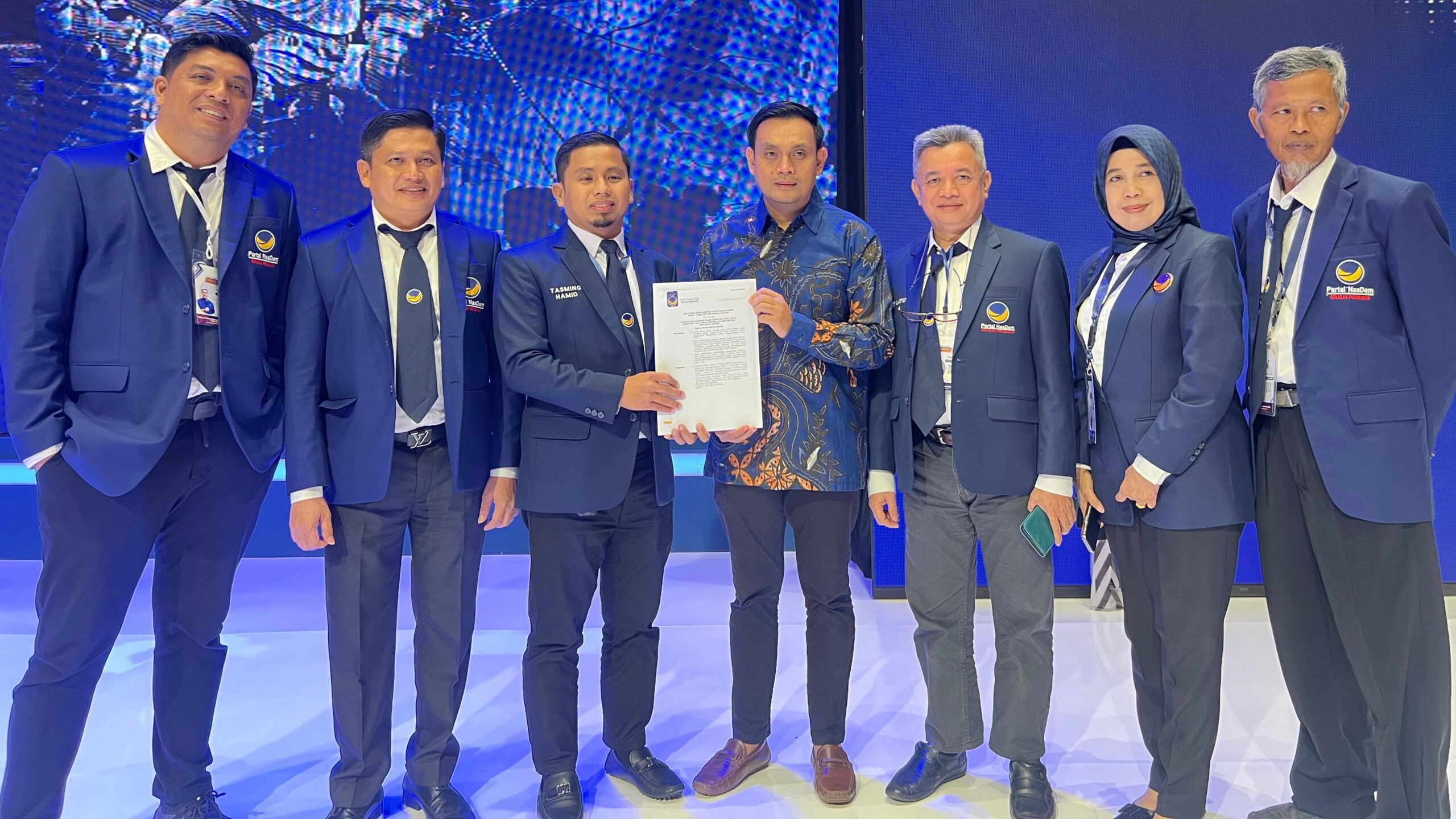 Resmi Kantongi Dukungan NasDem, Tasming Hamid-Hermanto Siap Bersaing di Pilkada Parepare