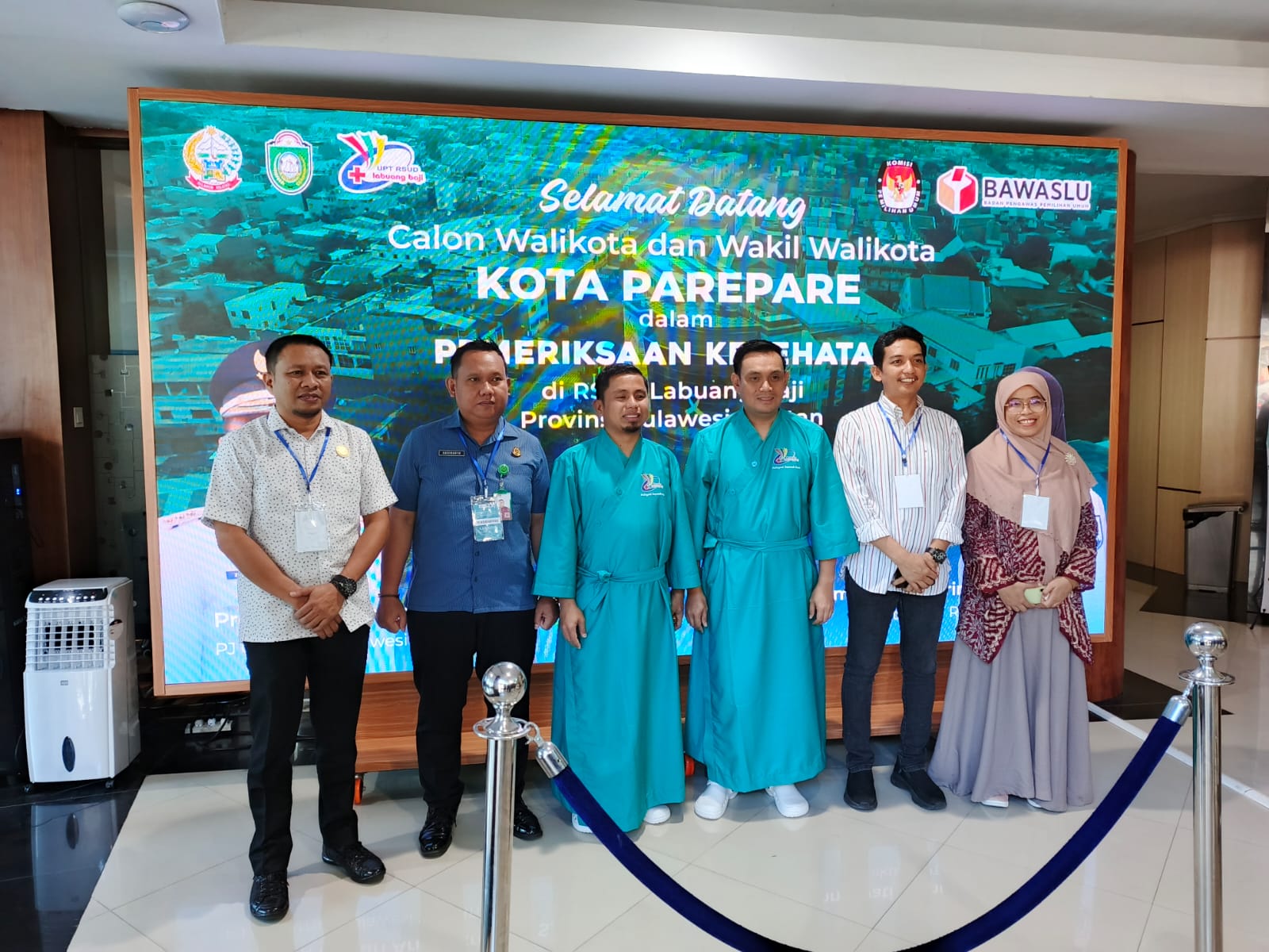 Usai Jalani Pemeriksaan Kesehatan, Tasming Hamid-Hermanto Mantapkan Langkah Menuju Pilkada Parepare 2024