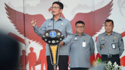 Sekjen Kemenkumham Nico Afinta Pimpin Apel Perdana, Tegaskan Pentingnya Proses dan Kolaborasi untuk Kemajuan