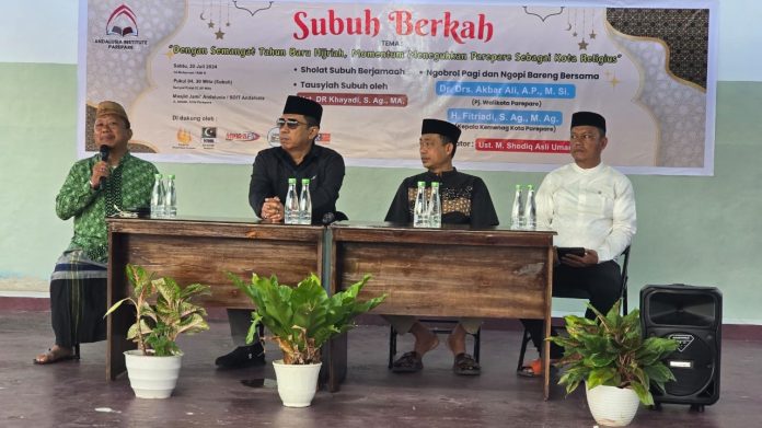 Kondisi Parepare Dibahas dalam Dialog Interaktif Subuh Berkah di Masjid Andalusia