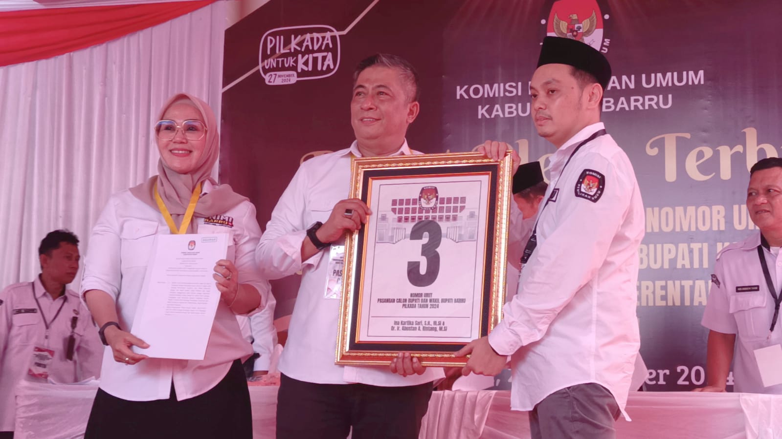 Andi Ina Kartika Sari dan Abustan Usung Visi Tiga Pilar untuk Membangun Barru Berkeadilan, Maju, dan Sejahtera