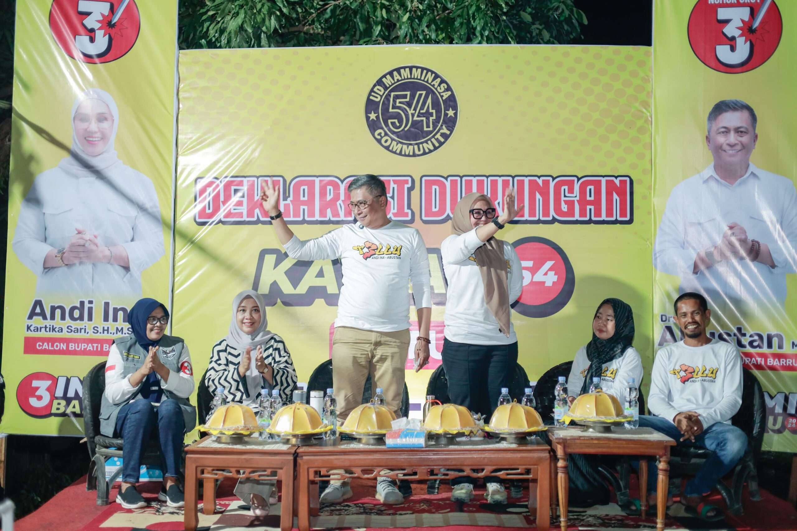 Pemuda Mallusetasi Sampaikan Aspirasi ke Andi Ina-Abustan