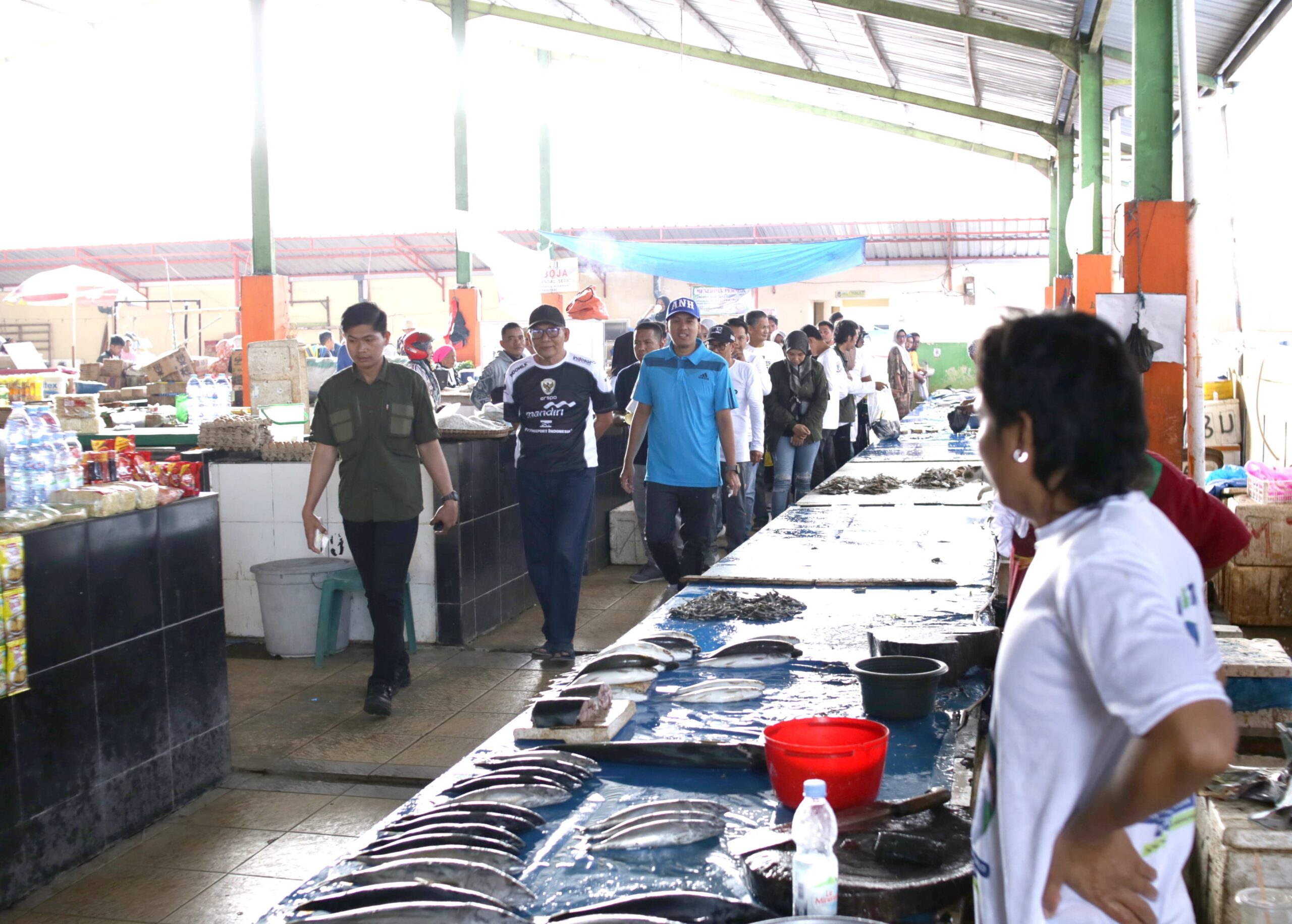 Andi Nurhaldin Blusukan di Sumpang