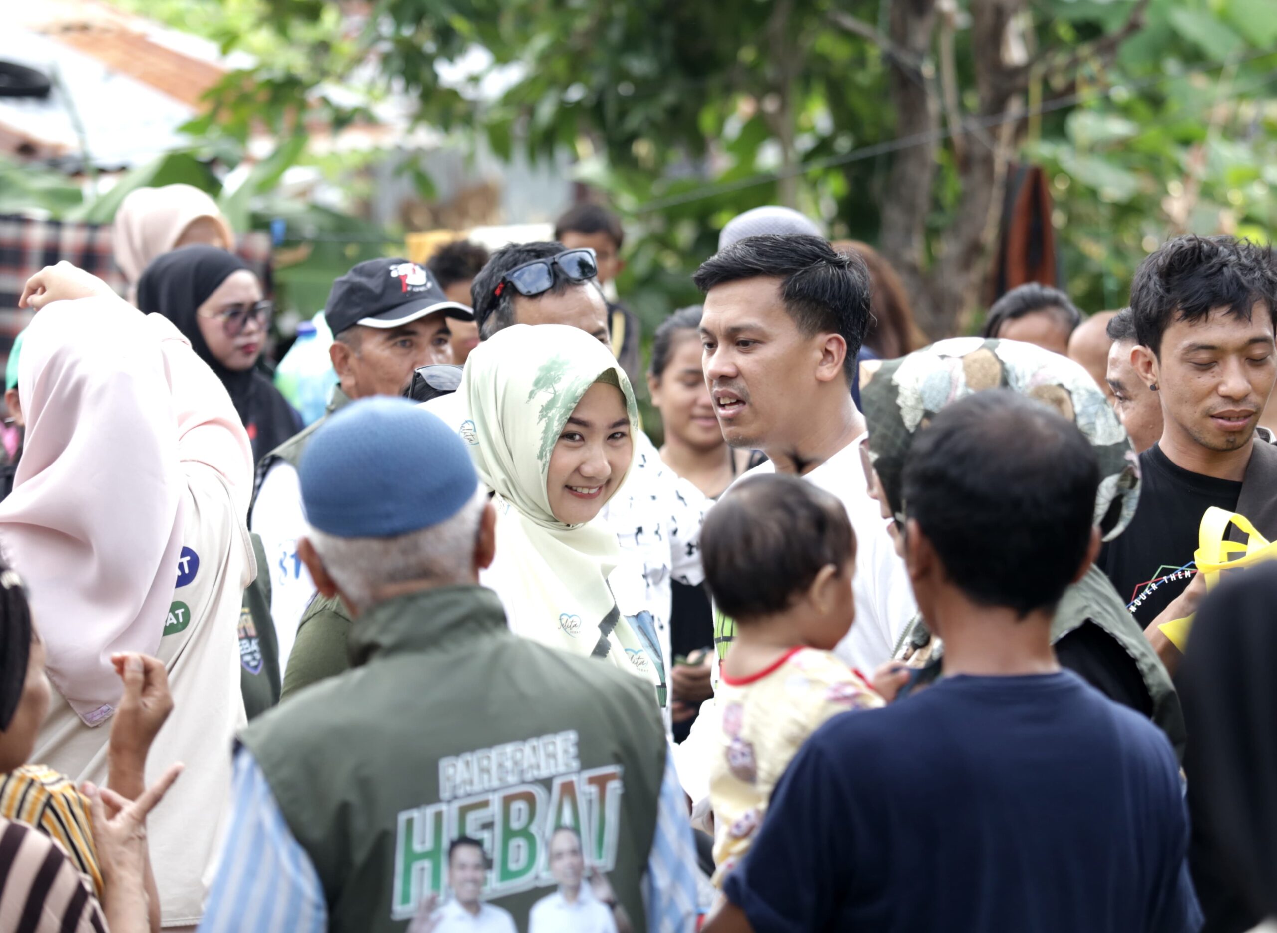 Warga Batang Rappe Sambut Blusukan Andi Nurhaldin