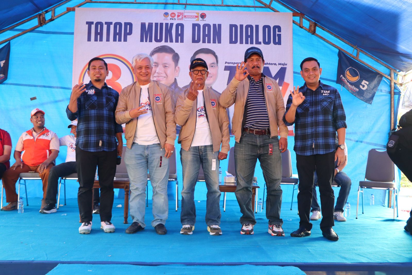Mantan Birokrat Parepare Ridwan Gus Gabung HSL Special Force's Dukung TSM-MO