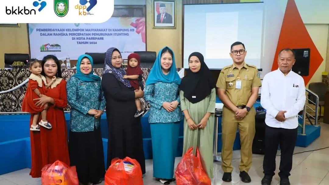Peningkatan Kapasitas Pengelolaan Kampung Keluarga Berkualitas, Upaya Nyata Pemkot Parepare Turunkan Stunting