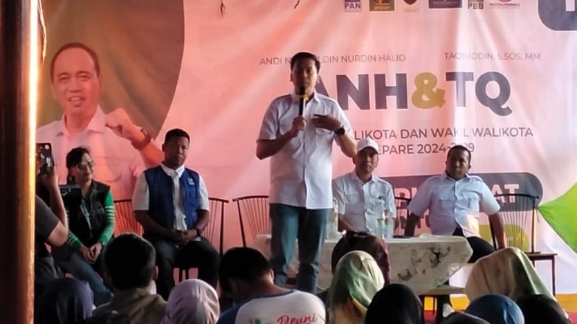 ANH-TQ Janjikan Lapangan Sepak Bola dan Kawasan UMKM di Parepare