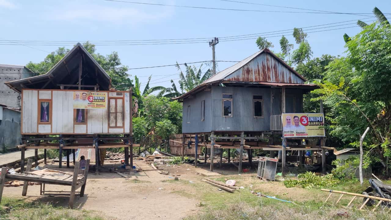 Rumah Dibongkar karena Perbedaan Pilihan, Nenek Itima di Barru Tetap Tegar dan Mendoakan
