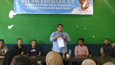 BPJS hingga Infrastruktur, Legislator Partai Gelora Asy'ari Abdullah Siap Kawal Aspirasi Warga Bacukiki