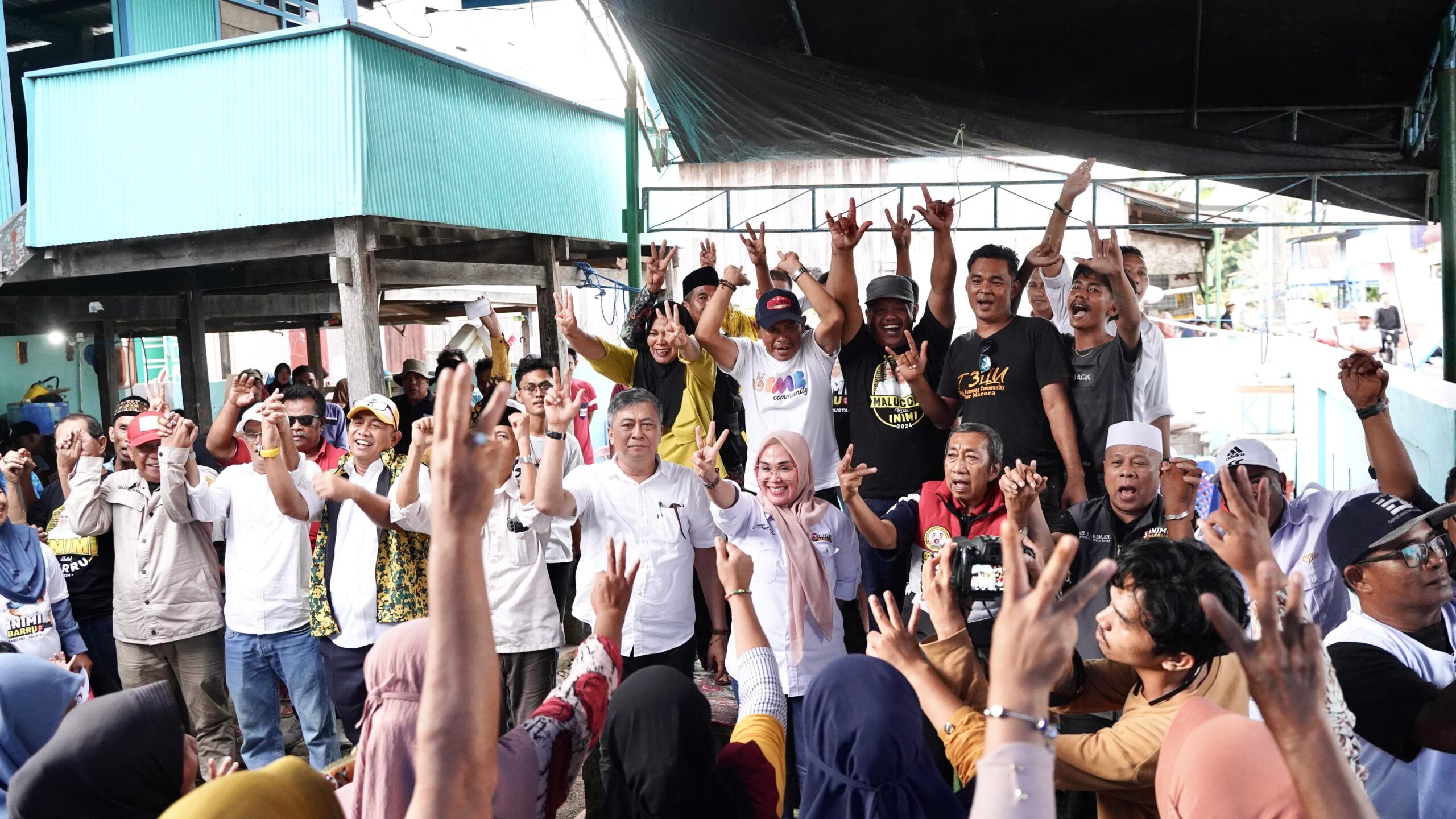 Warga Dusun Lempomajang Sambut Antusias Kehadiran Andi Ina-Abustan, Yakin Bawa Perubahan untuk Barru