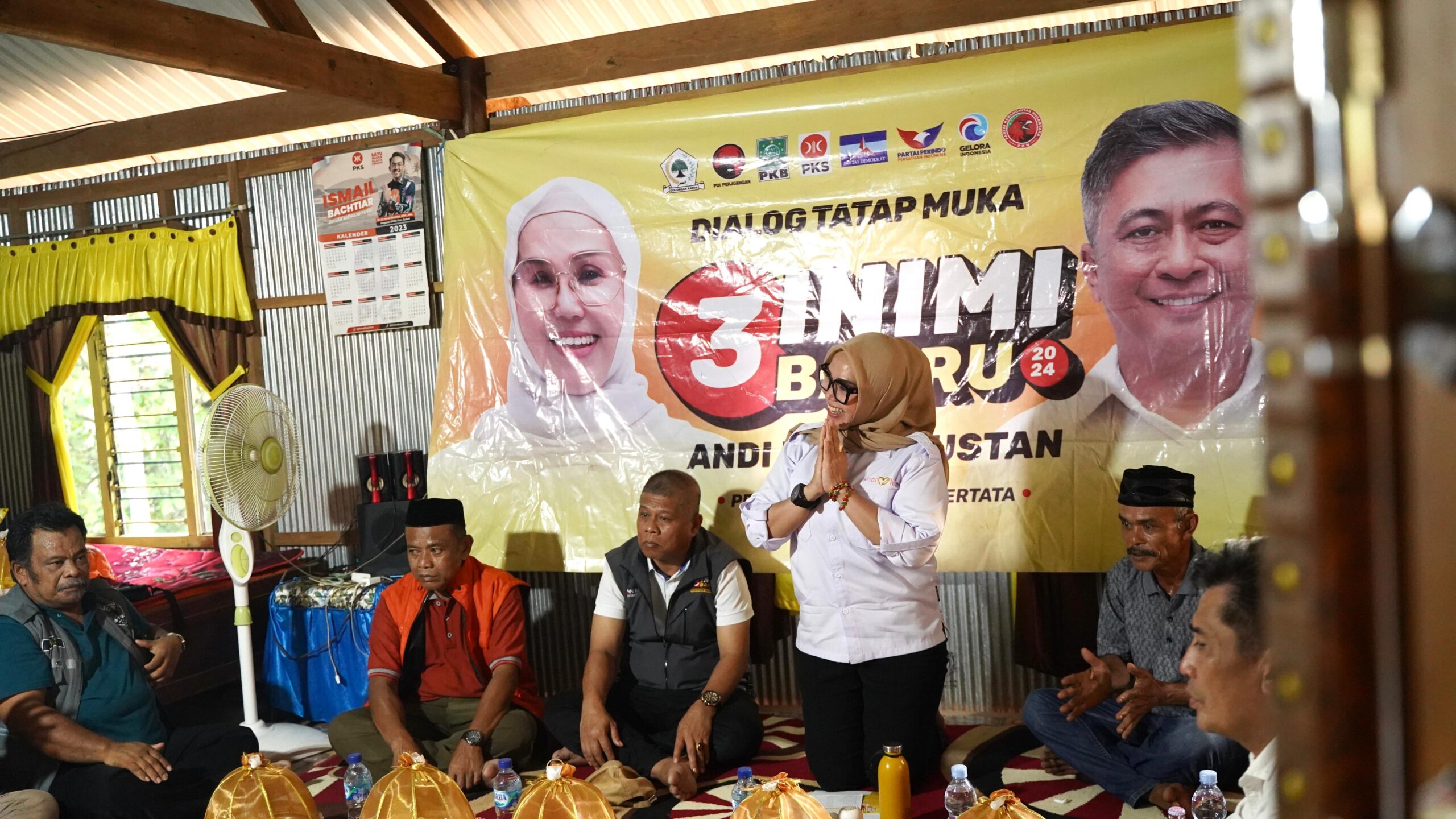 Andi Ina-Abustan Raih Dukungan dari Tokoh Masyarakat Dusun Pacore