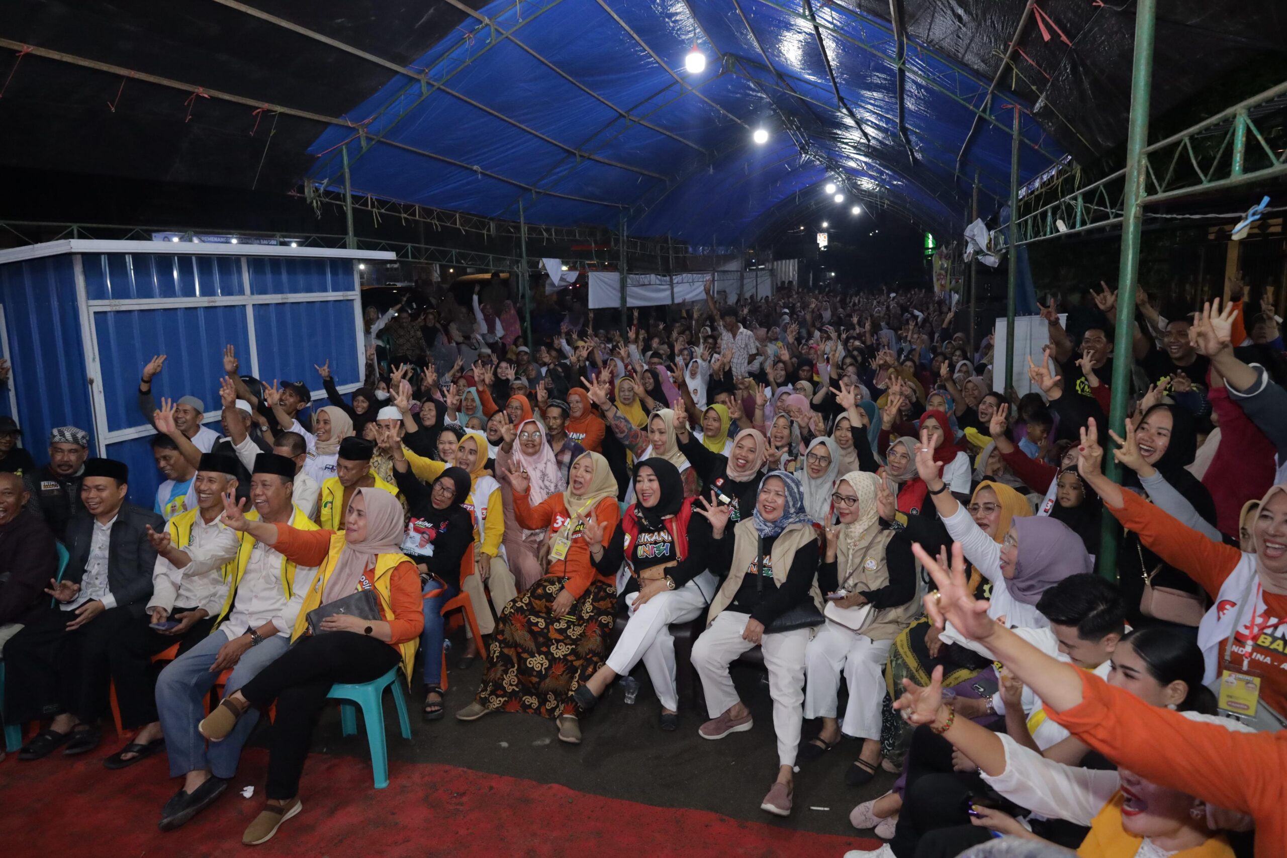 Kampanye Andi Ina-Abustan di Balusu Disambut Meriah, Ribuan Warga Antusias Sambut Harapan Perubahan