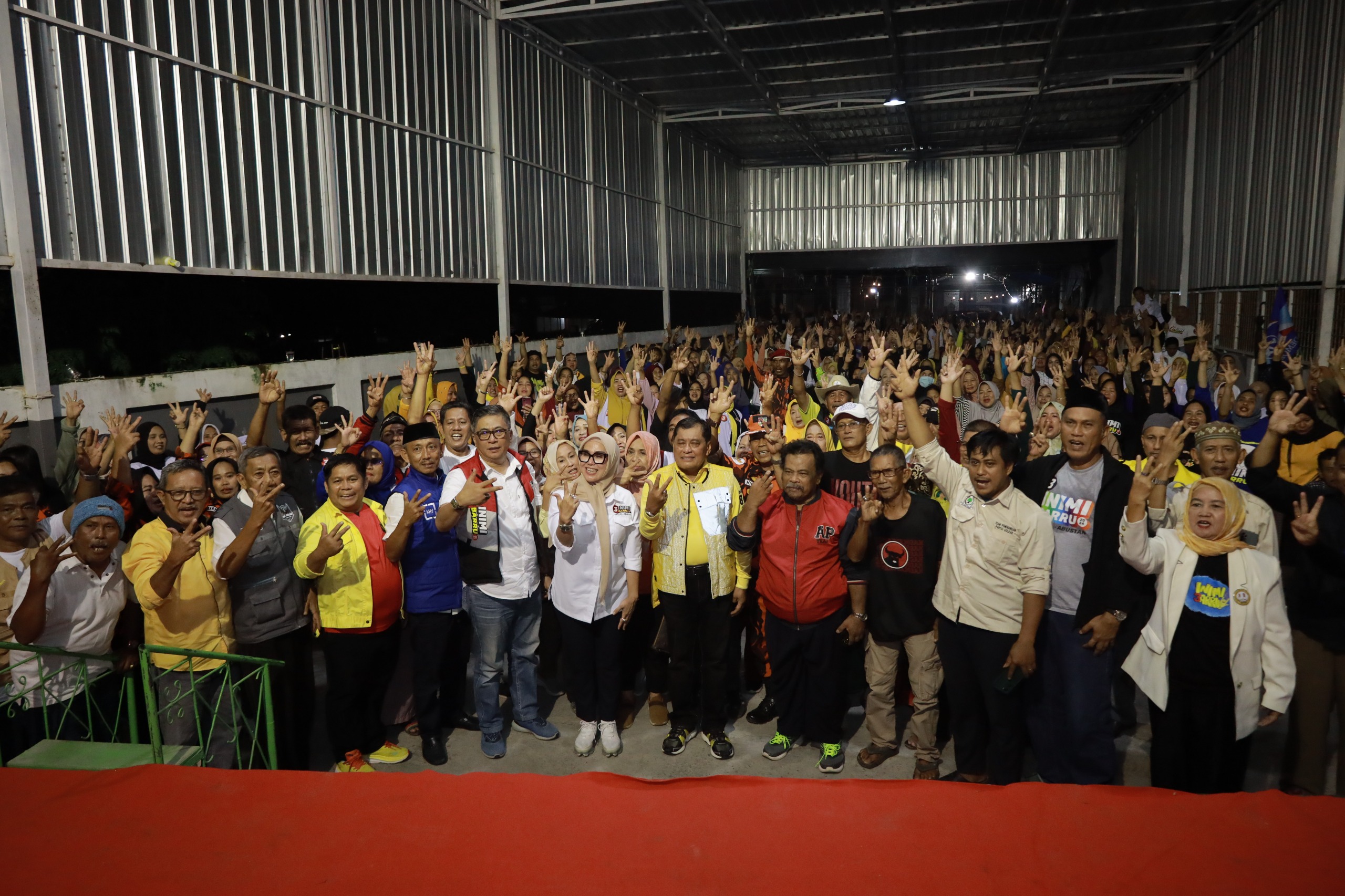 Dukungan Tokoh Nasional Warnai Kampanye Pasangan Andi Ina-Abustan