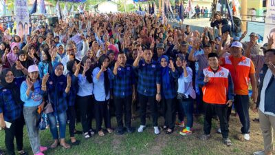 Dukungan Warga Lemoe Mengalir, Tasming-Hermanto Komitmen Bawa Parepare Terbaik, Sejahtera dan Maju