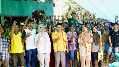 Kampanye di Dusun Rumpia, Pasangan Andi Ina-Abustan Tegaskan Komitmen untuk Perubahan Barru