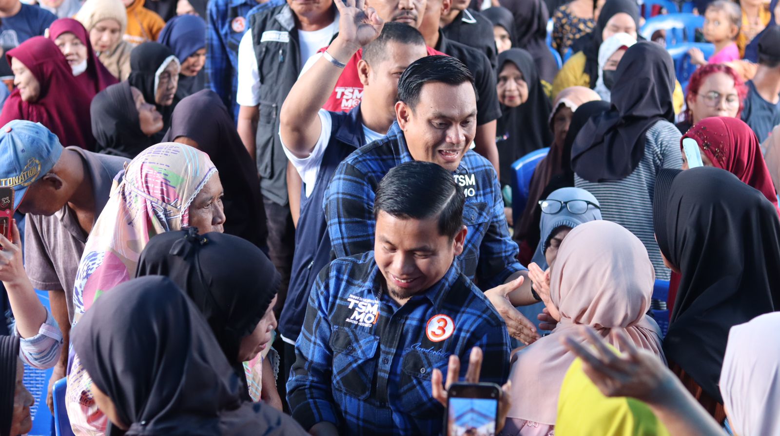 Tasming-Hermanto: Antusiasme Warga Bukti Panggilan Hati untuk Parepare Terbaik, Maju, dan Sejahtera