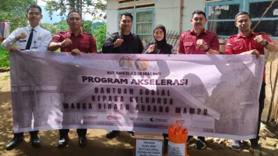 Rutan Kelas IIB Malino Gelar Bakti Sosial untuk Keluarga Warga Binaan Kurang Mampu