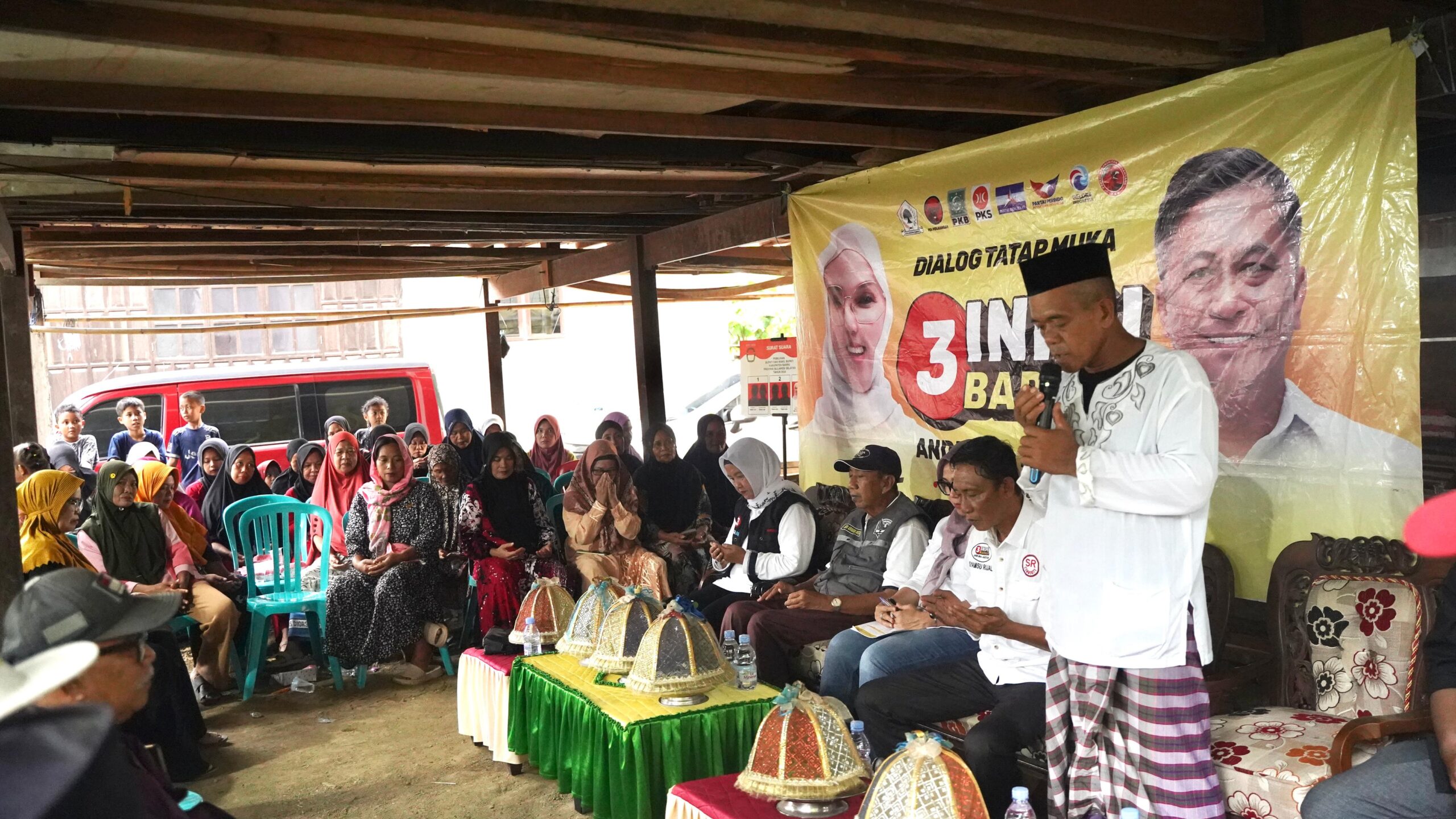 Tokoh Masyarakat Siddo Apresiasi Visi Misi Andi Ina-Abustan Demi Wujudkan Barru Maju dan Sejahtera
