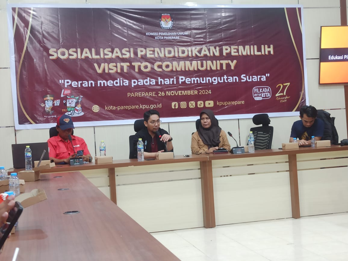 Hanya Dua Lembaga Hitung Cepat Terdaftar di KPU Parepare: CRC dan PT CPI