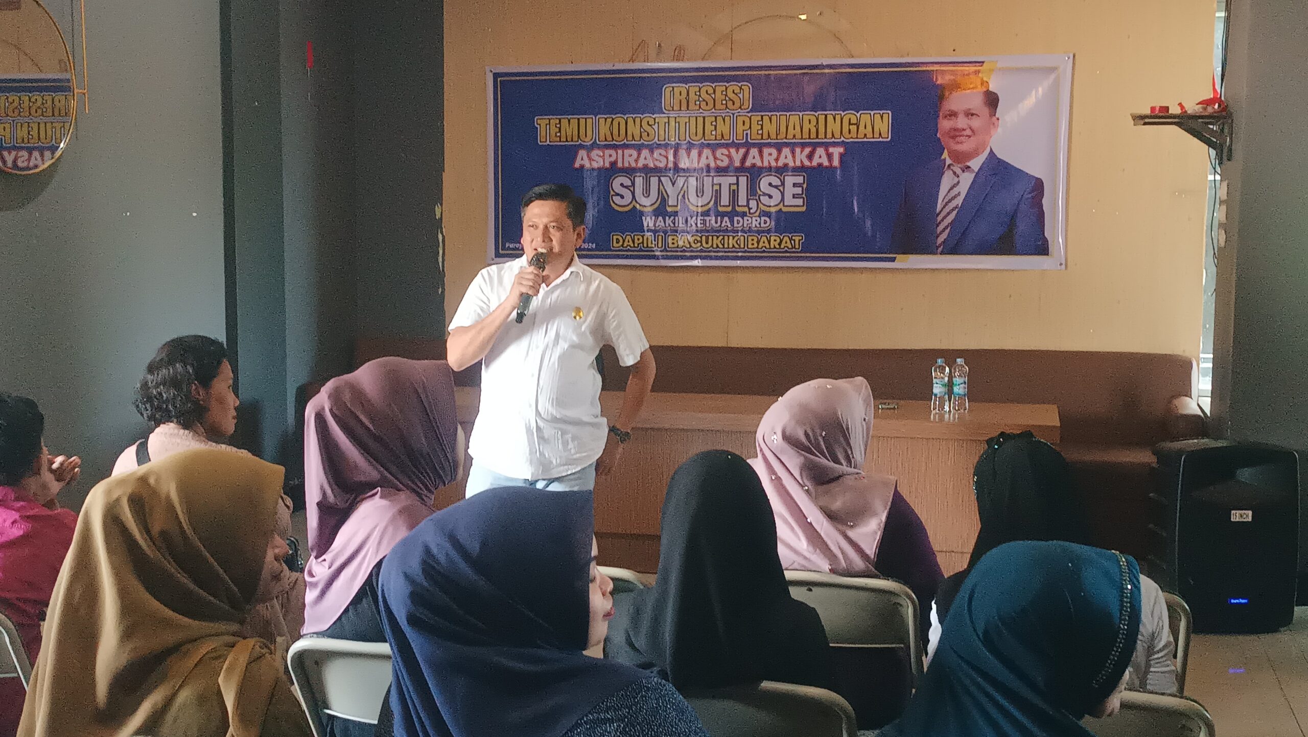 Temu Konstituen, Wakil Ketua DPRD Parepare Suyuti Komitmen Kawal Aspirasi Warga Hingga Terealisasi