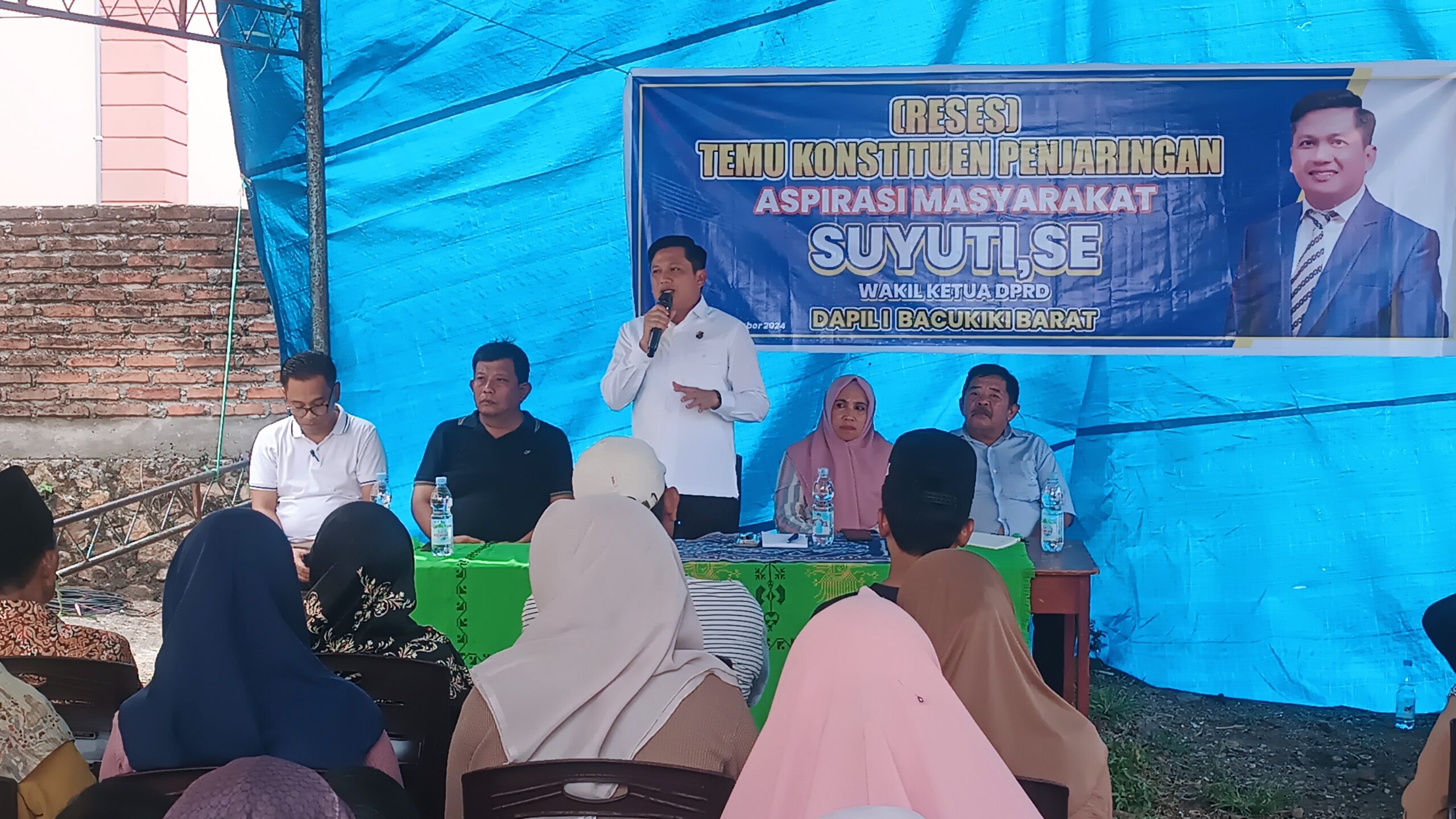 Wakil Ketua DPRD Parepare Suyuti Hadirkan Lima OPD Jaring Aspirasi Warga