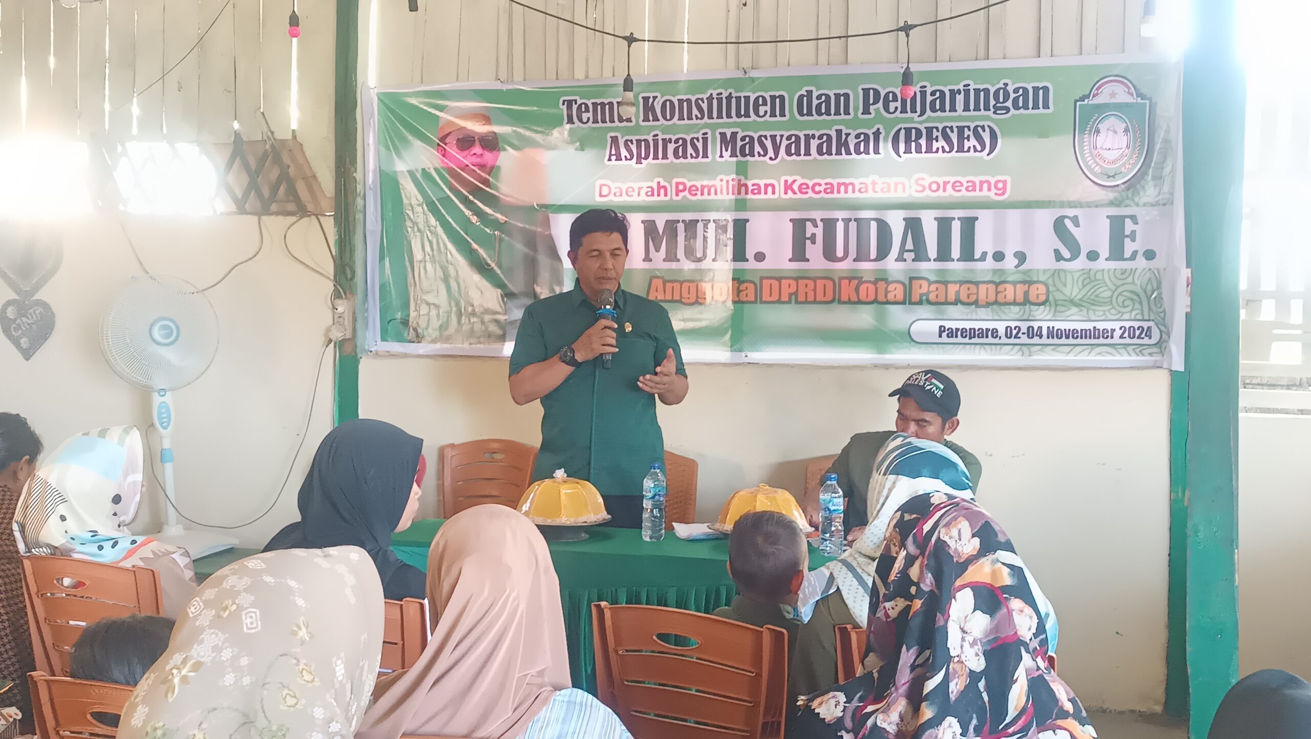Reses, Legislator PKB Parepare Andi Fudail Siap Perjuangkan Pendidikan, Kesehatan, dan UMKM Warga Soreang