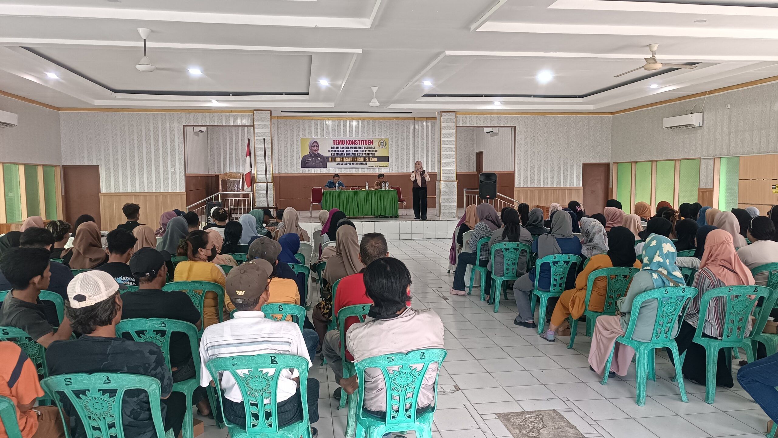 Temu Konsttituen, Legislator Golkar Parepare Indriasari Husni Minta Warga Tak Sungkan Sampaikan Aspirasi