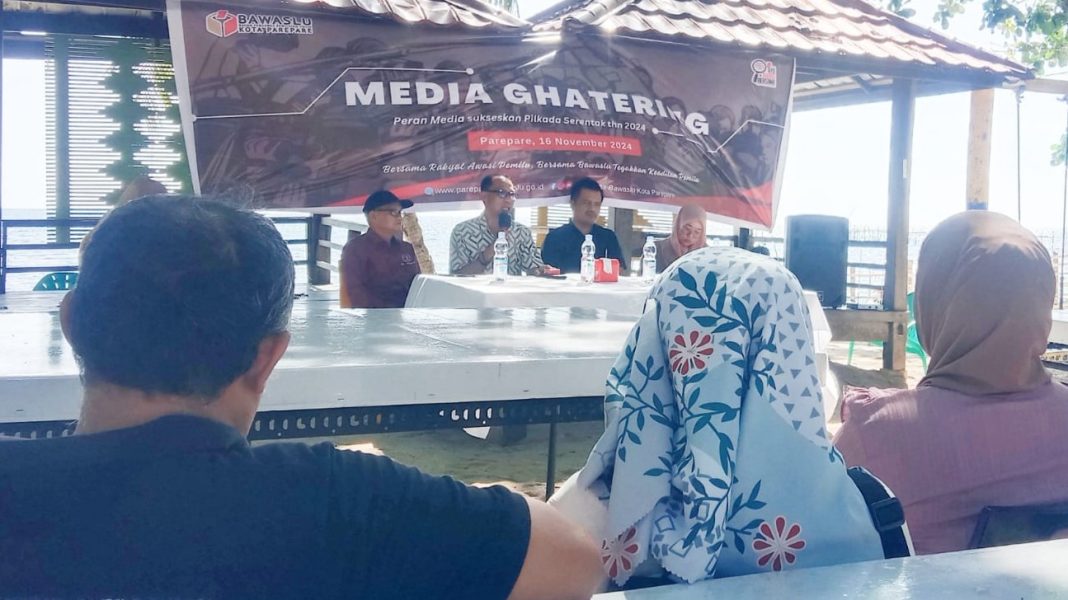 Bawaslu Parepare Gelar Media Gathering, Libatkan Media Sukseskan Pilkada 2024