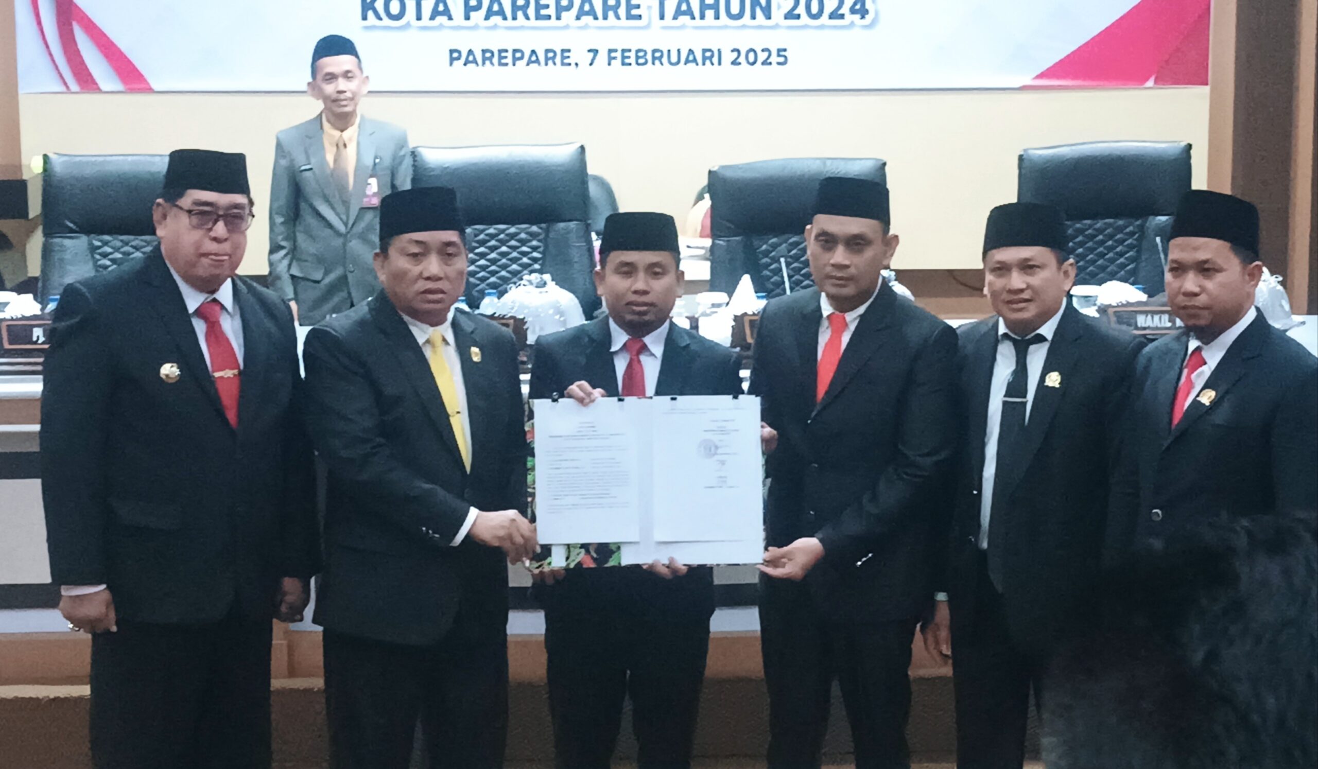 Sah! DPRD Parepare Tetapkan Tasming Hamid - Hermanto sebagai Wali Kota dan Wakil Wali Kota 2025-2030