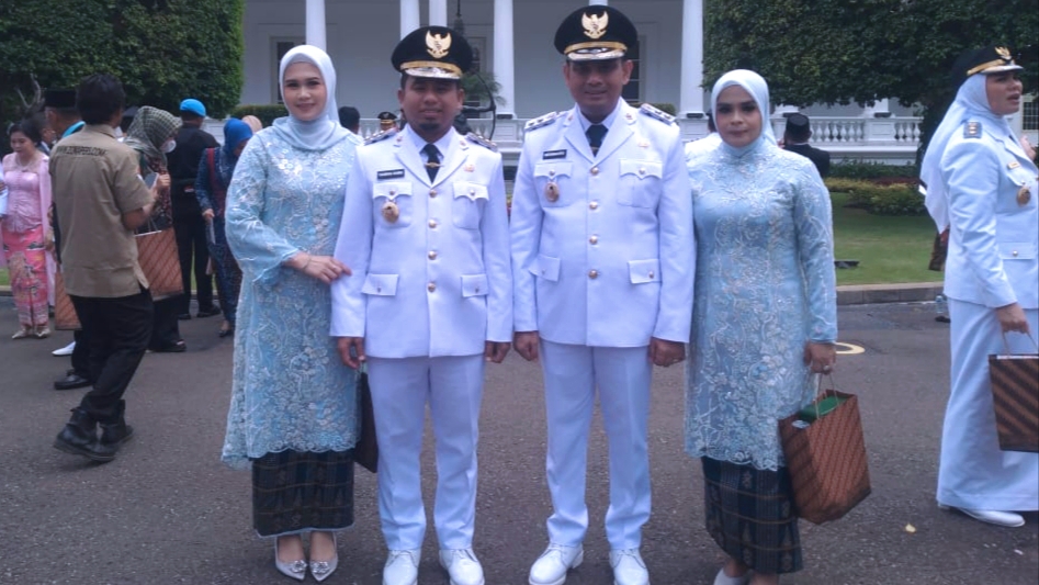 Dilantik di Istana Kepresidenan, Tasming-Hermanto Siap Wujudkan Parepare Terbaik, Sejahtera dan Maju