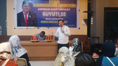 Wakil Ketua DPRD Suyuti Temu Konstituen, Warga Bacukiki Barat Sampaikan Aspirasi Soal BPJS dan Bantuan Seragam Sekolah