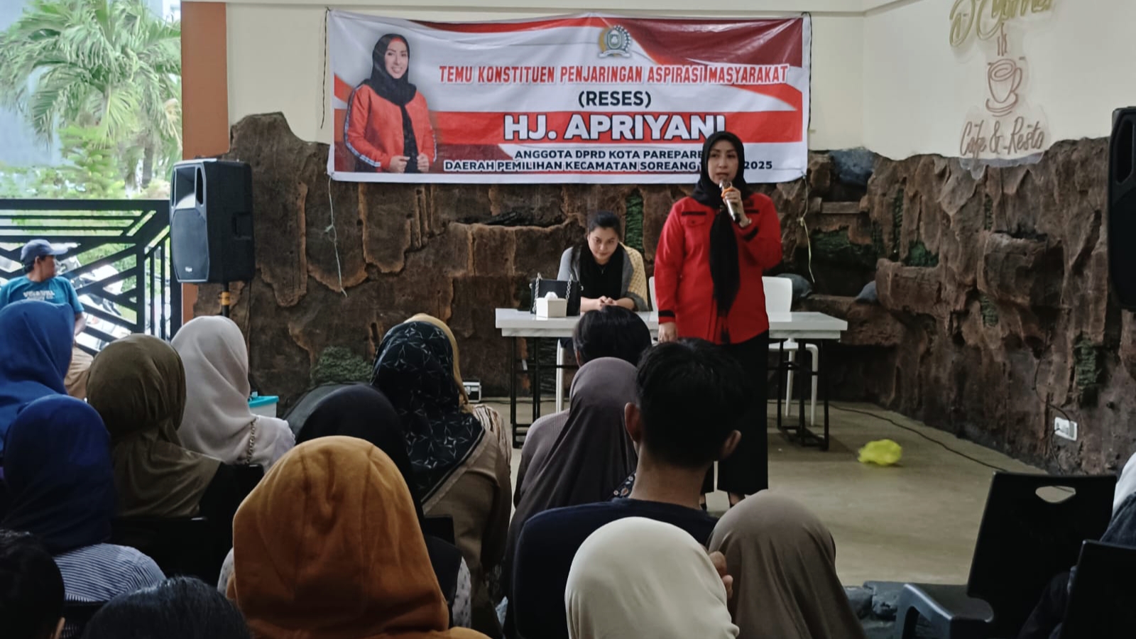 Apriyani Djamaluddin Komitmen Realisasikan Aspirasi Warga, Bukti Keseriusan Kinerja Selama Tiga Periode
