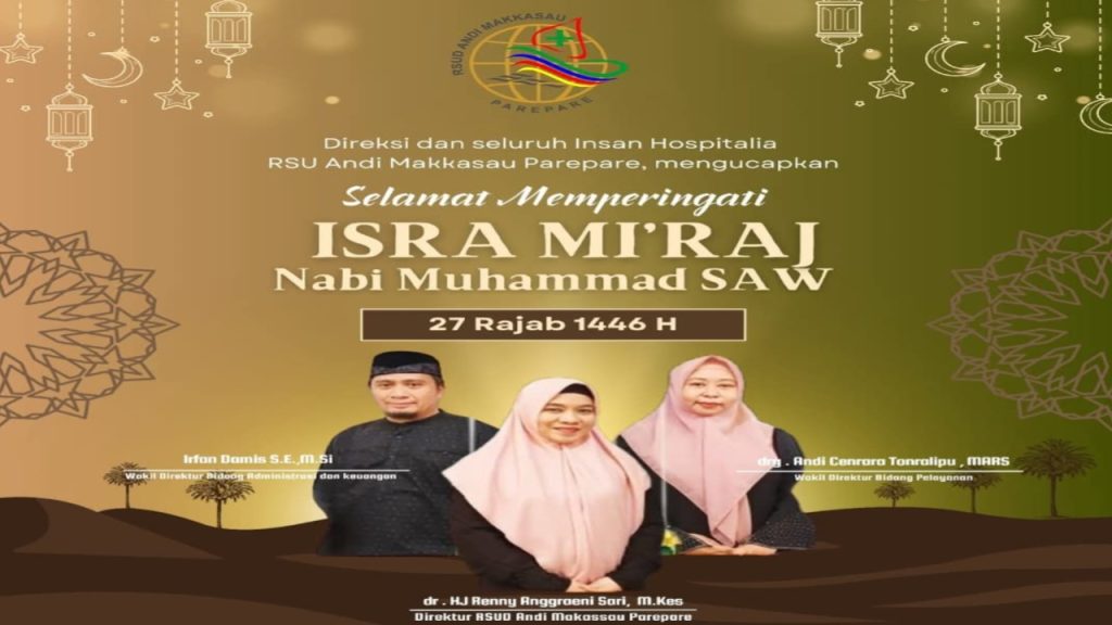 RSUD Andi Makkasau Parepare Jadikan Isra' Mi'raj sebagai Momentum Peningkatan Pelayanan