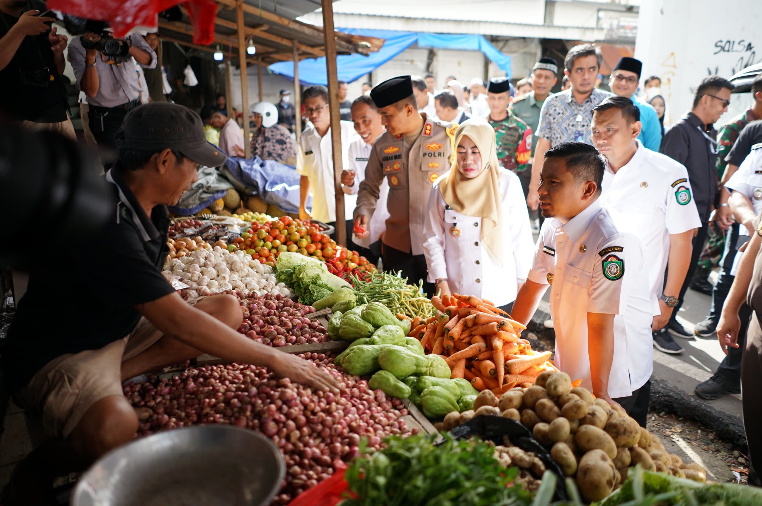 Wali Kota Parepare Tasming Hamid Pantau Bahan Pokok, Pastikan Harga Stabil Selama Ramadan