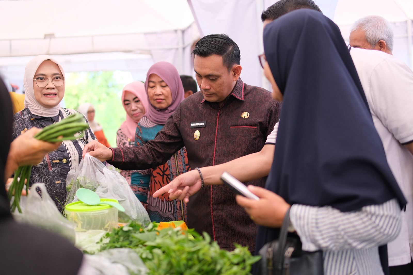 Wakil Wali Kota Parepare Tinjau Pasar Tani, Dorong Kesejahteraan Petani Lokal
