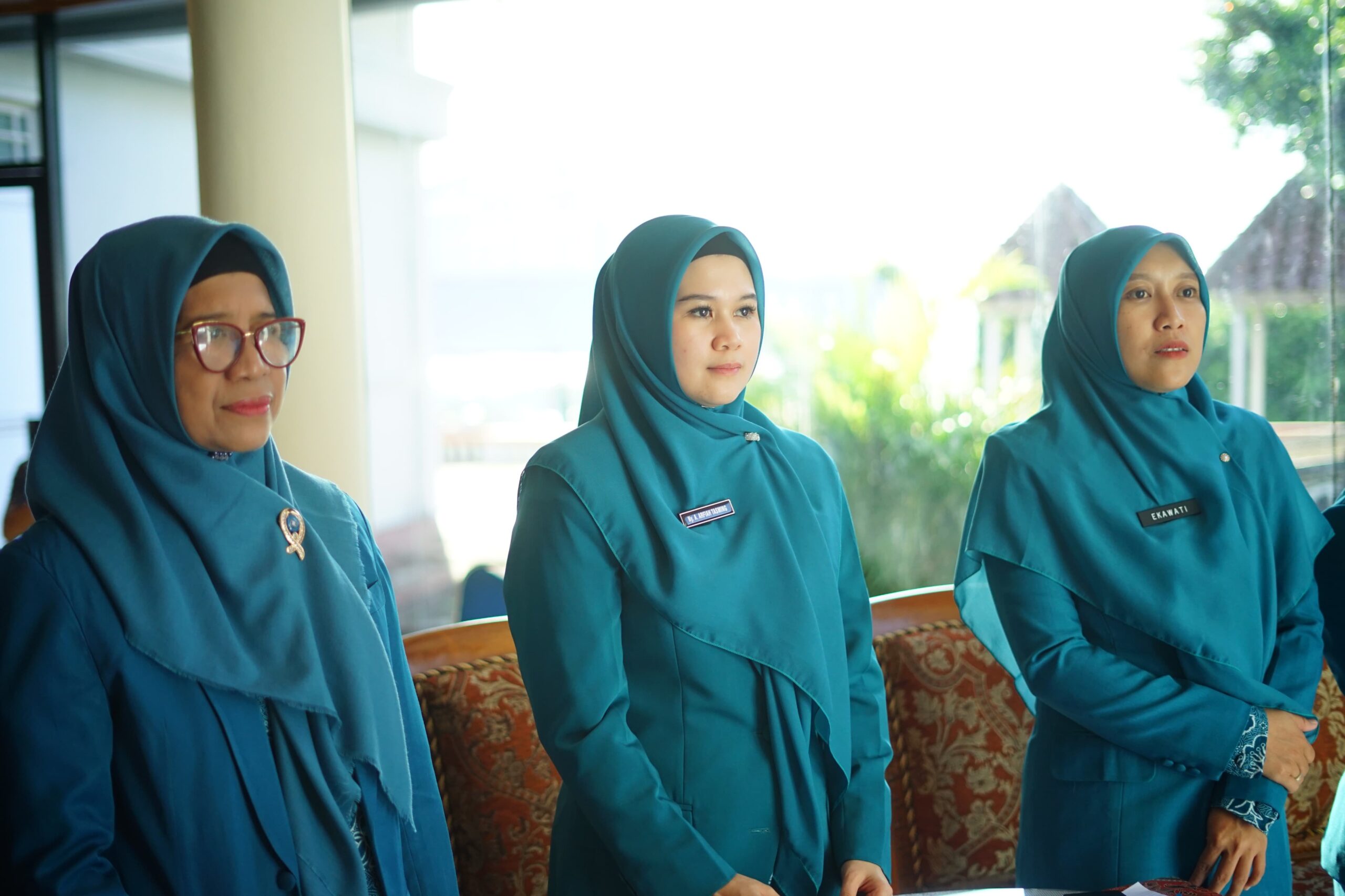 Perkuat Sinergi, Ketua TP PKK Parepare Hadiri Pengukuhan Pengurus TP PKK Sulsel Secara Virtual