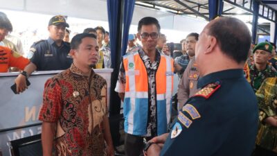 Wali Kota Parepare Tasming Hamid dan Forkopimda Pantau Arus Mudik di Pelabuhan Nusantara