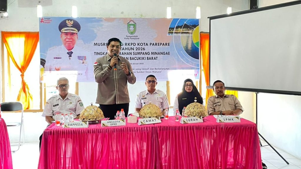 Visi Pemkot Parepare 2025 2029 Sejahtera, Maju, dan Inklusif Dibahas di Musrenbang