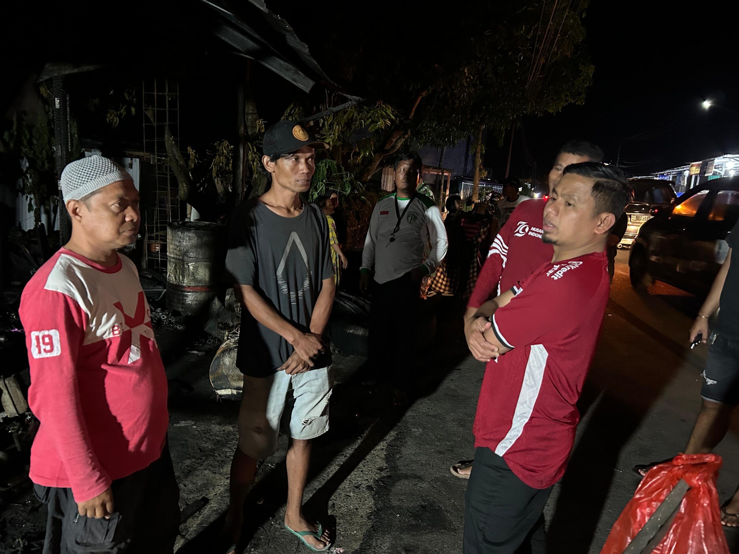 Wali Kota Parepare Tasming Hamid Turun Pantau Lokasi Kebakaran, Pastikan Warga Dapat Bantuan