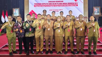 Wali Kota Parepare Tasming Hamid Hadiri Sarasehan Kebangsaan Bahas Perubahan Geopolitik Dunia