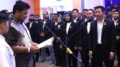 Hamka Hamid Resmi Dilantik Pimpin HIPMI Parepare, Komitmen Dorong UMKM dan Digitalisasi Usaha