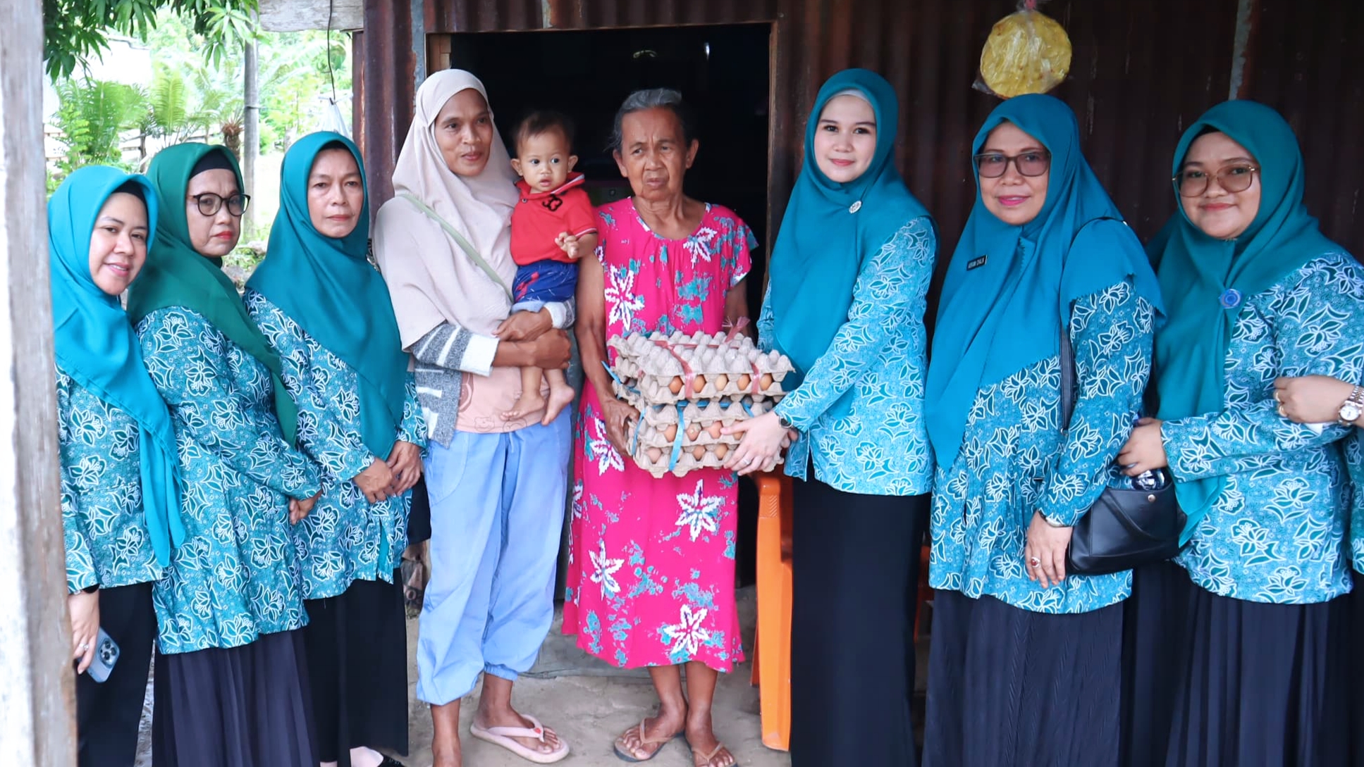Sentuhan Kasih Tim Penggerak PKK Parepare untuk Balita Stunting