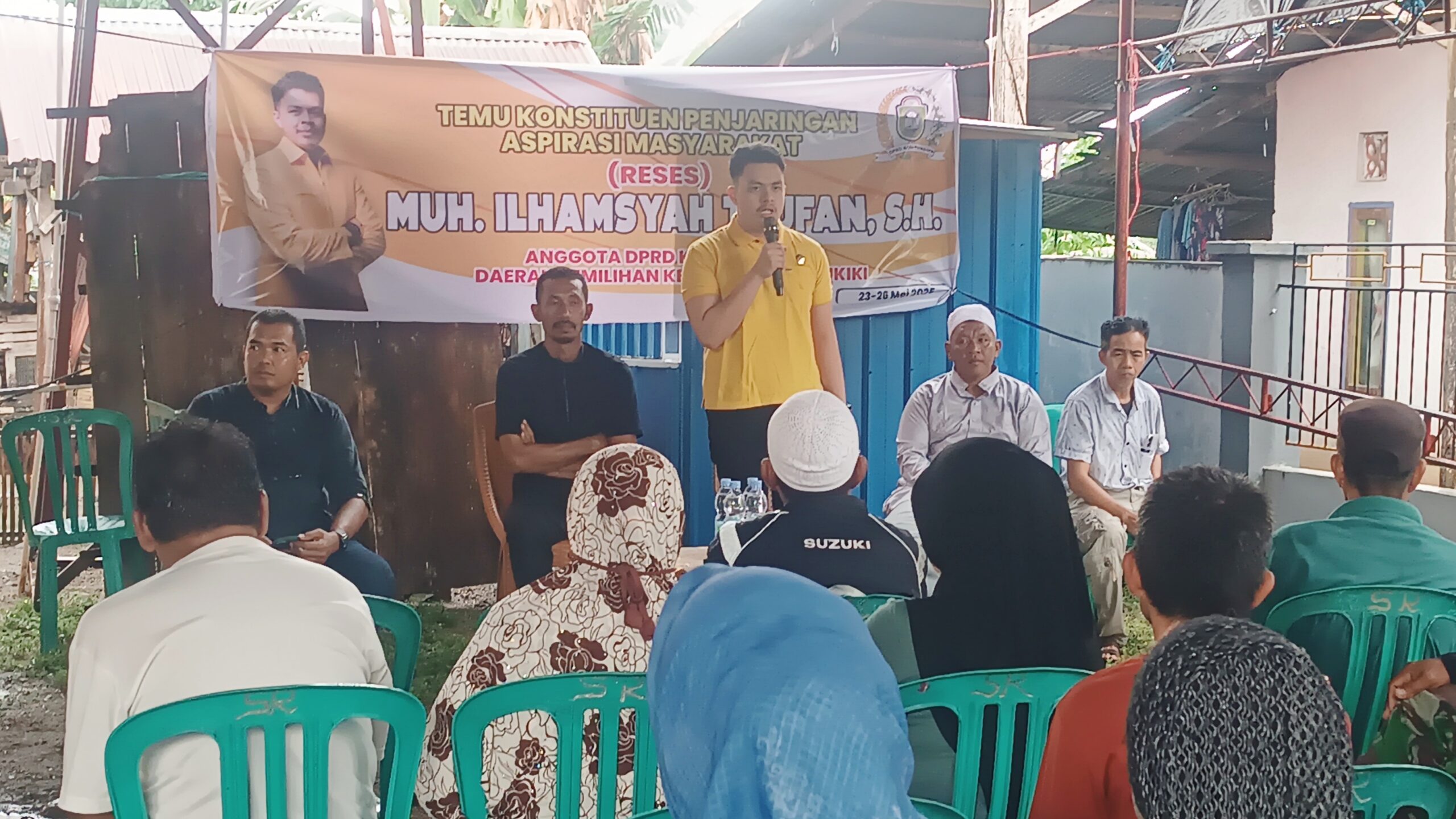 Reses di Bacukiki, Ilhamsyah Taufan Prioritaskan Penguatan Usaha Kecil dan Sektor Pertanian