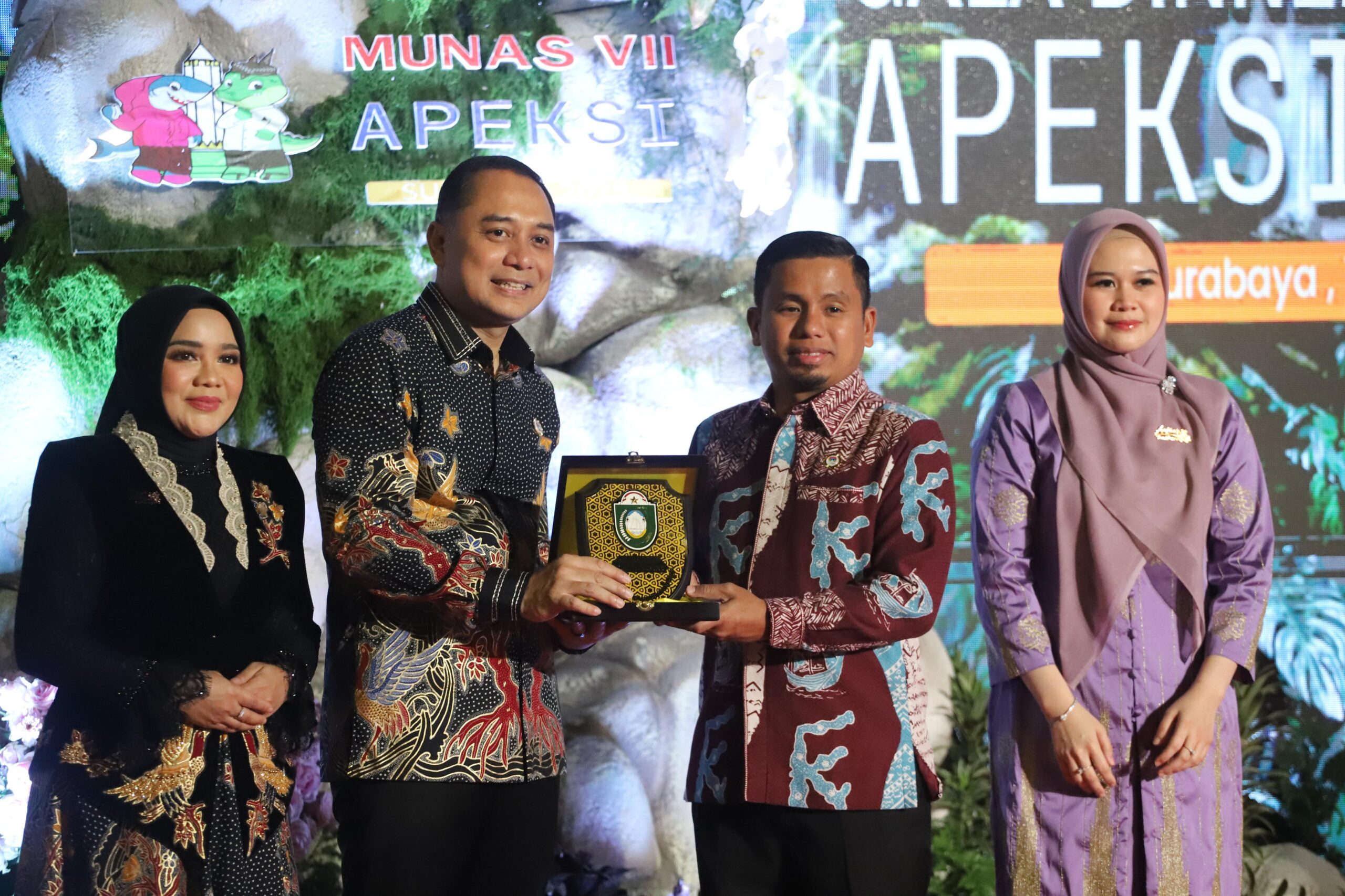 Wali Kota Parepare Hadiri Gala Dinner Munas VII APEKSI di Surabaya