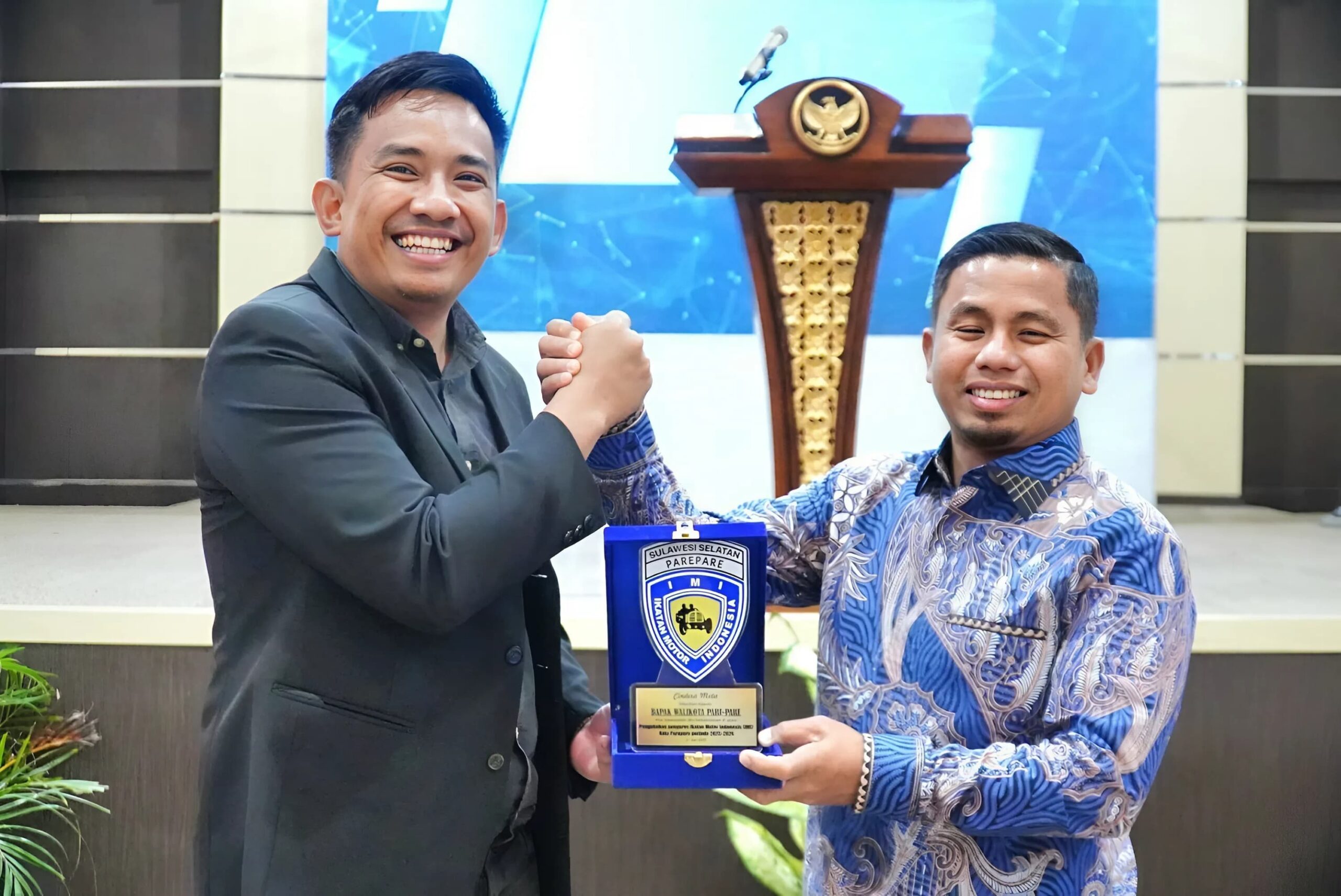 IMI Parepare Dilantik, Wali Kota Tasming Hamid Dukung Edukasi Keselamatan di Jalan Raya
