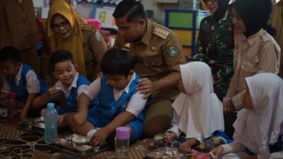 Wali Kota Parepare Tasming Hamid Pastikan Program Makan Bergizi Gratis Berjalan Maksimal