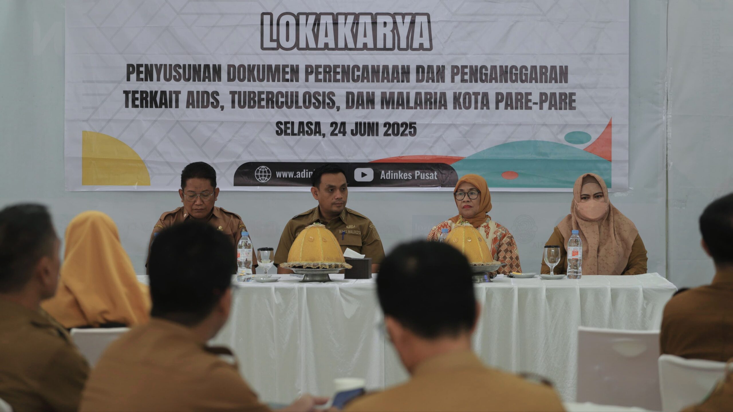 Wakil Wali Kota Parepare Buka Lokakarya Perencanaan Penanggulangan AIDS, TBC, dan Malaria