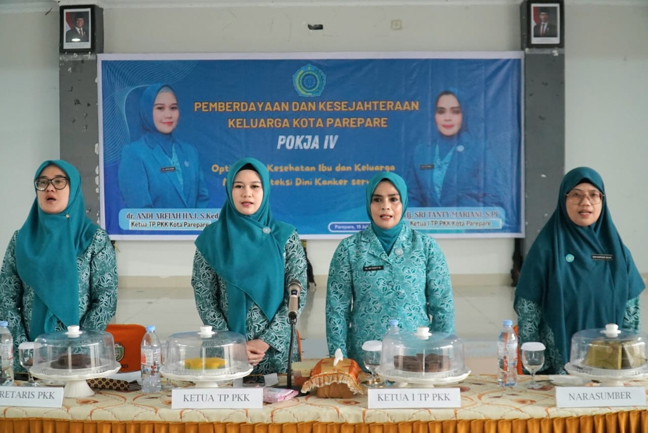 PKK Parepare Tingkatkan Kepedulian Kesehatan Ibu dan Anak Lewat Edukasi Kanker Serviks