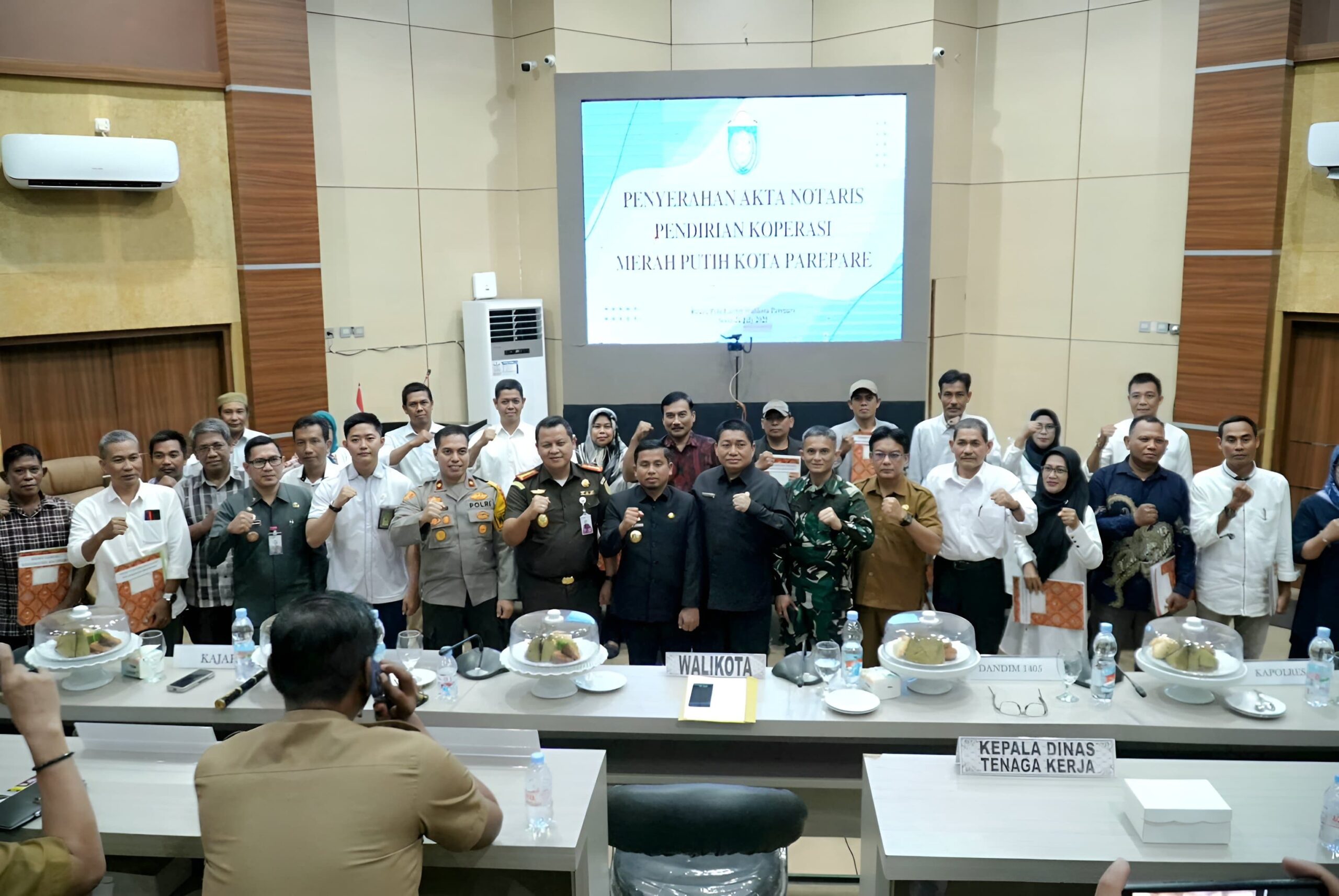 Tasming Hamid Dukung Program Presiden: 22 Koperasi Merah Putih Resmi Berdiri di Parepare